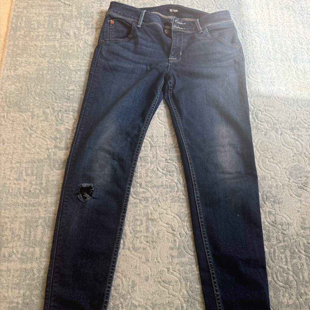 Hudson Jeans Dark Blue Skinny Jeans